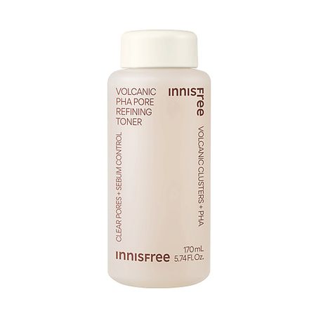 Тоник для лица INNISFREE Вулканический тоник с PHA кислотами для жирной кожи с эффектом сглаживания пор Volcanic