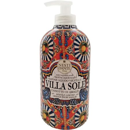 Мыло жидкое NESTI DANTE Мыло жидкое Апельсиновый мирт Амальфи Villa Solle Myrtle-leaved Orange from Amalfi