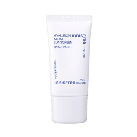 Солнцезащитная эссенция для лица INNISFREE Гиалуроновая увлажняющая солнцезащитная эссенция с защитой SPF50 + PA ++++ Hyaluron Moist Sunscreen