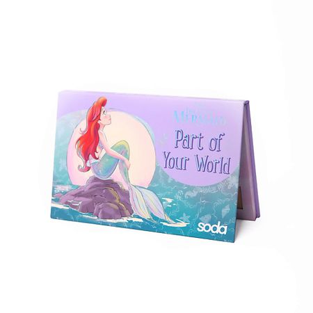 Палетка SODA Палетка теней PART OF YOUR WORLD EYESHADOW PALETTE #exploretheocean