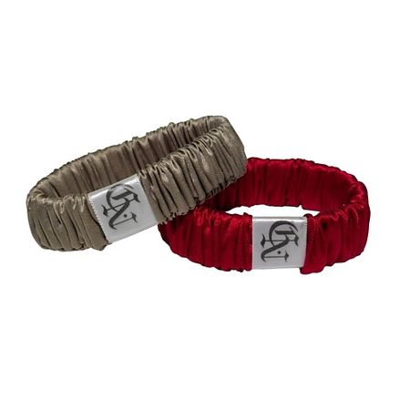 Набор резинок для волос COSMETICS NEWS Комплект шёлковых резинок для волос 15мм*15мм пластиковые кольцевые переплеты 15мм 20 шт