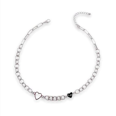 Колье FOROSTINA.K Колье Сердца агат в форме сердца yoco