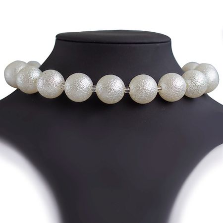 Бусы KOSHIKA Бусы Хлопковый Жемчуг хлопковый водонепроницаемый фартук с корейским принтом