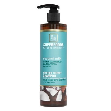 Шампунь для волос BE CARE LOVE Шампунь увлажняющий с кокосовым молоком Superfoods напиток газированный cojo jambo с соком маракуйи и кокосовым молоком вьетнам 0 33 л