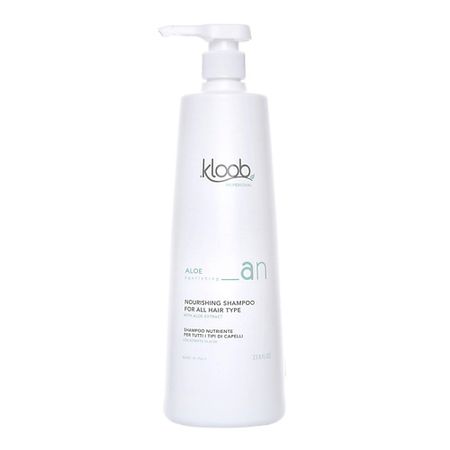 Шампунь для волос KLOOB Шампунь питательный для всех типов волос Aloe Nourishing Shampoo салфетки спиртовые антисептические kloob 13 5 х 18 5 см 10 шт