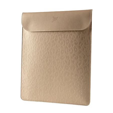 Чехол-сумка для ноутбука FLEXPOCKET Вертикальный чехол для ноутбука из экокожи на липучке