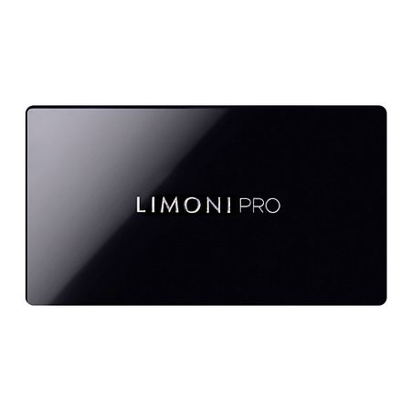 Футляр для теней и румян LIMONI Палитра с магнитными ячейками Вlack (3 шт.) аппликатор limoni д теней двусторонний в е средний 5 шт