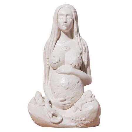 Статуэтка MAGIC MAKERS Статуэтка Гея с ящерицей . Богиня земли