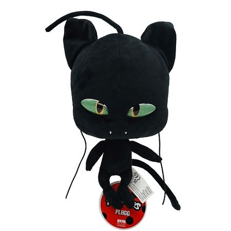 Мягкая игрушка MIRACULOUS Мягкая игрушка Большой плюшевый Квами Плагг 24 см плюшевый фотоальбом для карточек kpop