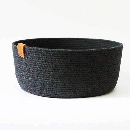 Корзина для хранения OLALA HOME Круглая открытая корзина открытая неоновая вывеска с котом