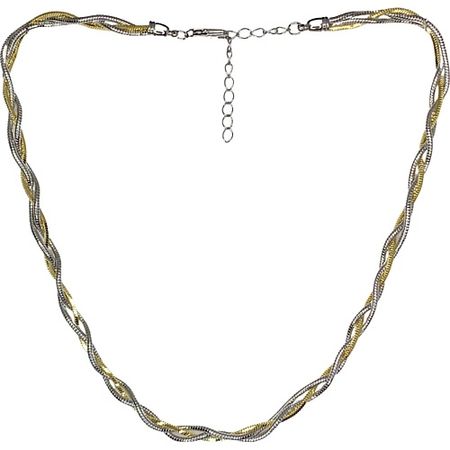 Колье AMANTE CRYSTAL Колье Bicolor плетение free form кафф bicolor double cuffs