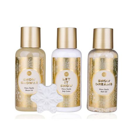 Набор средств для ухода за телом ACCENTRA Подарочный набор Winter Magic с ароматом тёплой ванили сахар парфэ с ароматом ванили 60 г