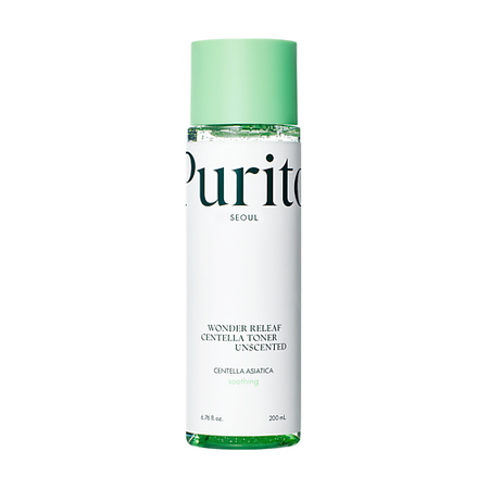 Тонер для лица PURITO Успокаивающий тонер с центеллой Wonder Releaf Centella Toner Unscented основа тональная для лица eveline wonder match lumi тон 15 natural