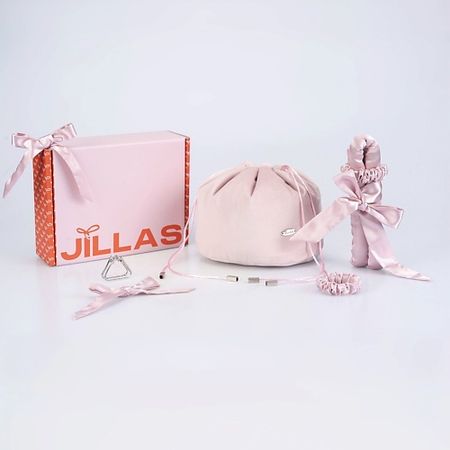 Бигуди JILLAS Набор бигуди for sleep светло-розовый