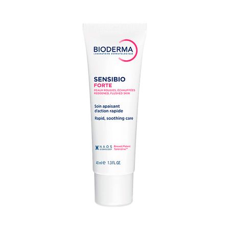 Крем для лица BIODERMA Успокаивающий и увлажняющий крем для нормальной и чувствительной кожи лица Sensibio Forte биодерма bioderma атодерм крем для рук 50 мл восстанавливающ