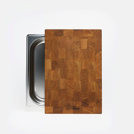 Доска разделочная DAD'S MATERIAL DAD`S MATERIAL Разделочная доска с боковым выдвижным контейнером размер M mijia мини перезаряжаемый фонарик с боковым светом