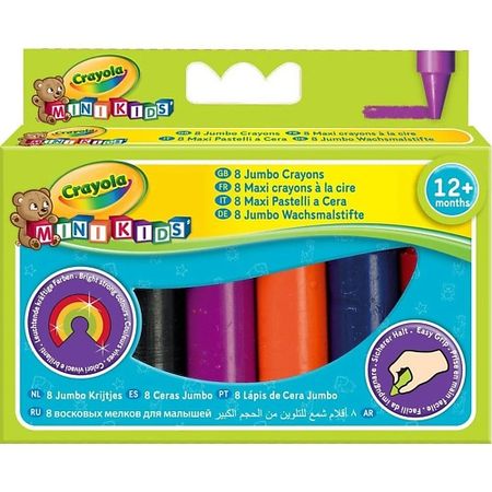 Восковые мелки CRAYOLA Восковые мелки для малышей Mini Kids Jumbo Crayons