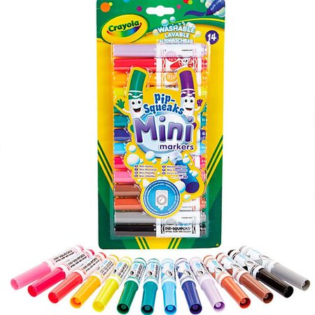 Набор фломастеров CRAYOLA Смываемые мини-фломастеры Pip-Squeaks Mini Markers