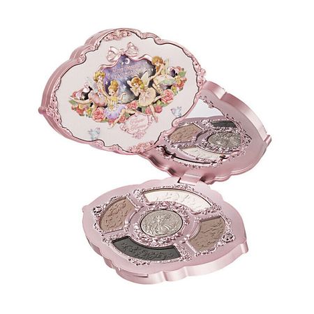 Палетка FLOWER KNOWS Палетка Midsummer Fairytales Embossed Five-Color Makeup Palette