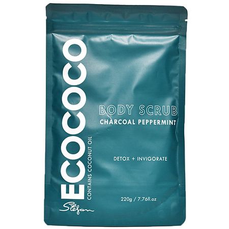 Скраб для тела ECOCOCO Скраб для тела для детокса и бодрости Уголь и Мята Body Scrub Charcoal Peppermint мускари lefeber peppermint 20 шт