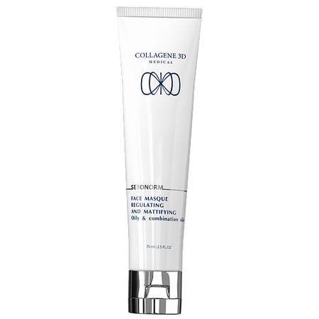 Маска для лица COLLAGENE 3D MEDICAL Маска для лица себорегулирующая для жирной и комбинированной кожи SEBONORM smart medical салфетки антисепт 100