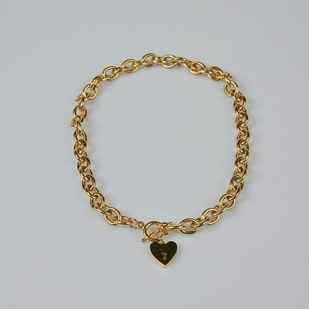 Колье PABUR Колье HEART viva la vika колье mini lock my heart necklace silver