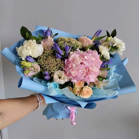 Букет живых цветов ЗОЛОТАЯ АУРА Букет 