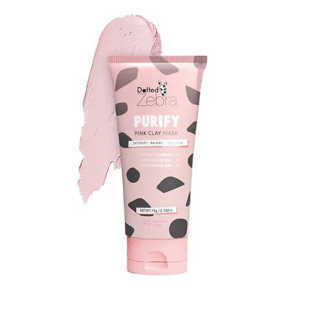 Маска для лица DOTTED ZEBRA Маска для лица с розовой глиной гелевая ручка zebra sarasa 3 3 а