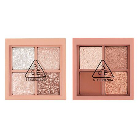 Набор средств для глаз 3CE Набор из 2 мини-палеток теней для век Mini Multi Eye Color Palette мини отражатель призмы оeny mini prism for swiss type total station