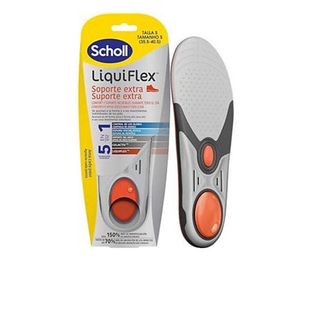 Стельки для ног SCHOLL Стельки с усиленной поддержкой стопы LIQUIFLEX #Size 35.5–40.5 резиновые медвежьи стопы для декорирования tsxjy