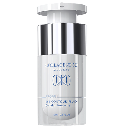 Флюид для глаз COLLAGENE 3D MEDICAL Флюид для контура глаз клеточное обновление PROAGE smart medical салфетки антисепт 100