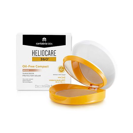 Солнцезащитная пудра для лица HELIOCARE Солнцезащитная пудра 360° Oil-Free Compact Color SPF50 для chery icar v23 icaur v23 2025 2026 солнцезащитные шторы для окон автомобиля солнцезащитная сетка автомобильный специальный магнитный крем