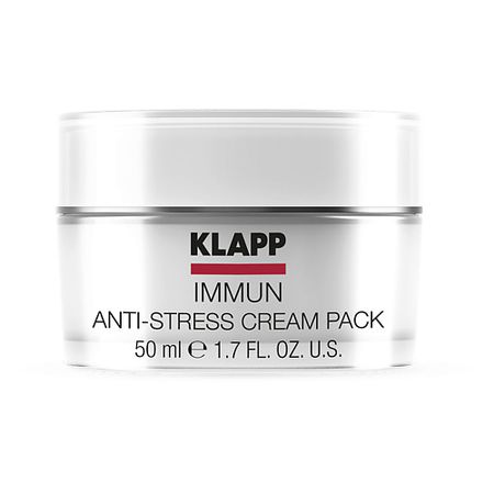 Крем для лица KLAPP COSMETICS Крем-маска Анти-стресс IMMUN Anti-Stress Cream Pack анти стресс awochactive 90 шт капсулы