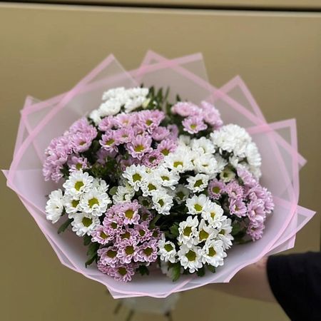 Букет живых цветов ПЛАНЕТА ЦВЕТОВ ТВОЯ ПЛАНЕТА Вальс