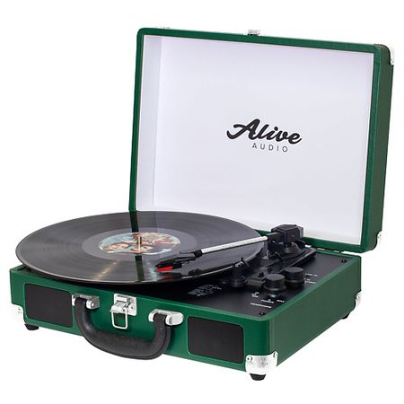 Виниловый проигрыватель ALIVE AUDIO Виниловый проигрыватель GLAM Pine c Bluetooth chzhvan bluetooth трекер для android