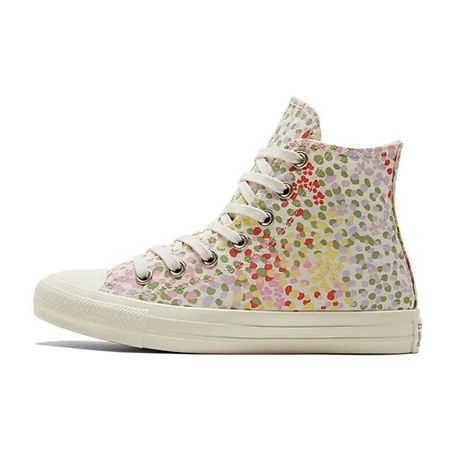 Кроссовки CONVERSE Кроссовки Chuck Taylor All Star Womens High Floral Print Egret Womens наволочка 2d print девушка читает книги amidst floral wonderland полиэстер велюр