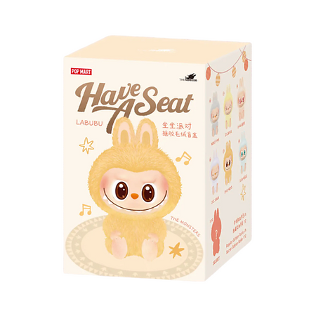 Брелок POP MART Брелок-игрушка LABUBU «BLIND BOX», коллекция «HAVE A SEAT»