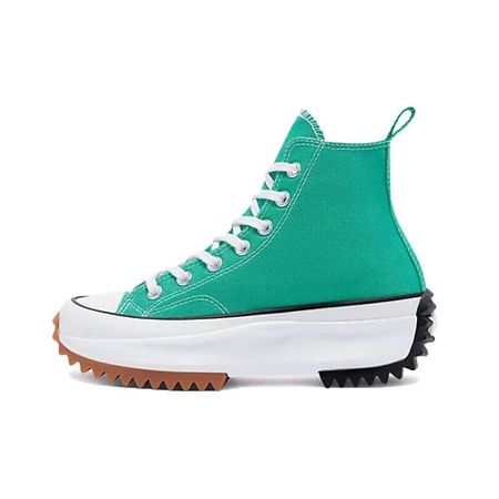 Кроссовки CONVERSE Кроссовки Run Star Hike Hi Court Green Gum электрогирлянда новогодняя сосульки зеленый свет star trading system led fashion green 465 31 td g без стартового шнура