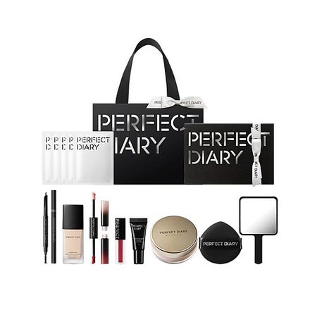 Набор средств для макияжа PERFECT DIARY Набор Makeup Sets Women's Lazy Quick Makeup Full Set Makeup 14 Pc наклейки для выключателей quick locator 40 8 шт