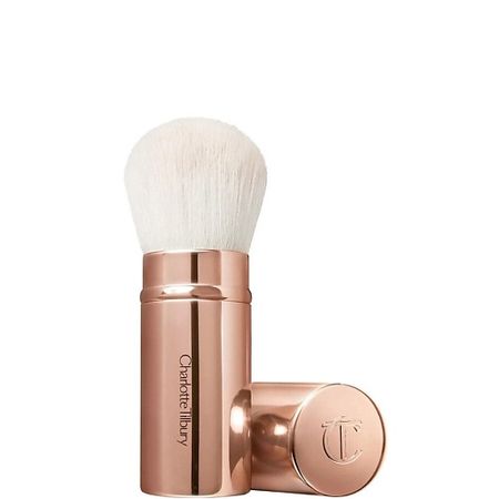 Кисть для лица CHARLOTTE TILBURY Кисть для бронзера The Air Brush кисть для лица valeriya kutsan кисть 24т для пудры румян бронзера