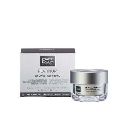 Крем для лица MARTIDERM Матирующий антивозрастной крем Platinum GF Vital‑Age