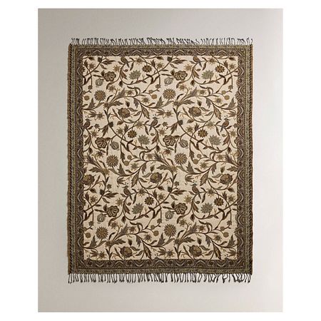 Плед ZARA HOME Плед жаккардовый 140 x 190 см