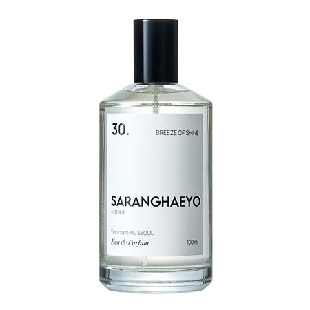 Парфюмерная вода SARANGHAEYO 30. Breeze Of Shine парфюмерная   lalique infinit shine