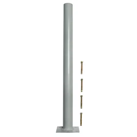 Стальное усиление столба металл серый 140x2 мм основание столба l образное 60х80х100х300х4мм