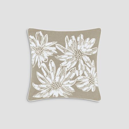 Подушка декоративная Togas Эфира серая 45х45 см