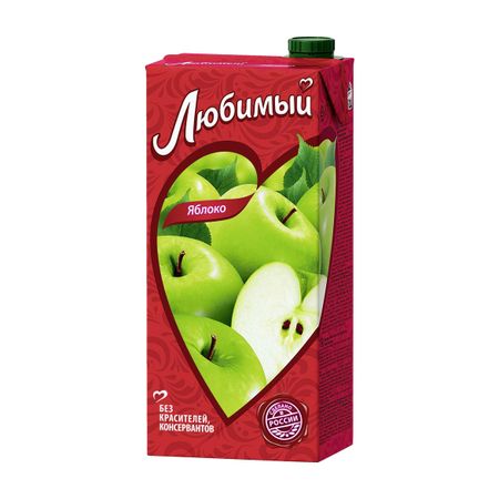 Нектар Любимый Яблоко 0,95 л