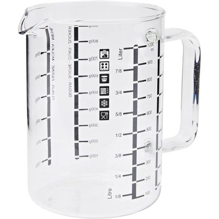 Мерный стакан Simax 1 л мерный стакан из боросиликатного стекла daike 5 10 50 100 мл