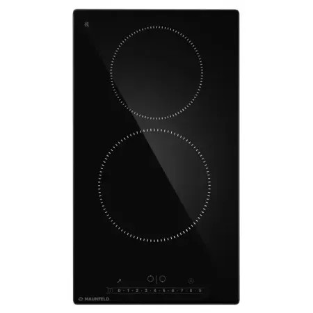 Электрическая варочная панель MAUNFELD AVCE3024SBK 29x5.4x51 см 2 конфорки цвет черный smd сенсорные микропереключатели 3 4 2 мм