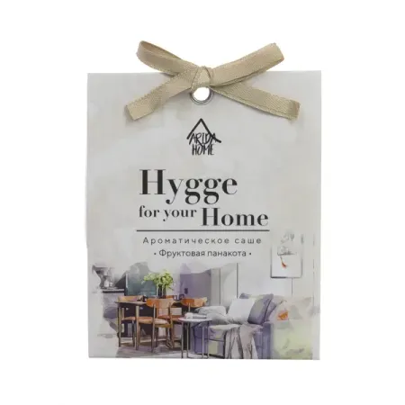 Ароматическое саше Arida Home Hygge Фруктовая панакота 15 г витамин с 900 без аромата vitateka витатека порошок шипучий саше пакеты 5г 30шт