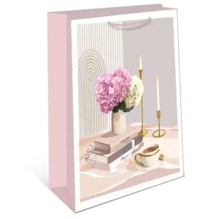 Подарочный пакет Арт и дизайн 26x32x12 см в ассортименте цвет разноцветный хорус пакет 1 гр